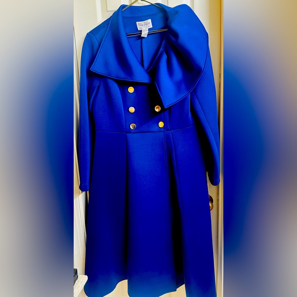 Royal blue dress